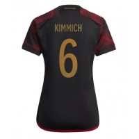 Maglie da calcio Germania Joshua Kimmich #6 Seconda Maglia Femminile Mondiali 2022 Manica Corta